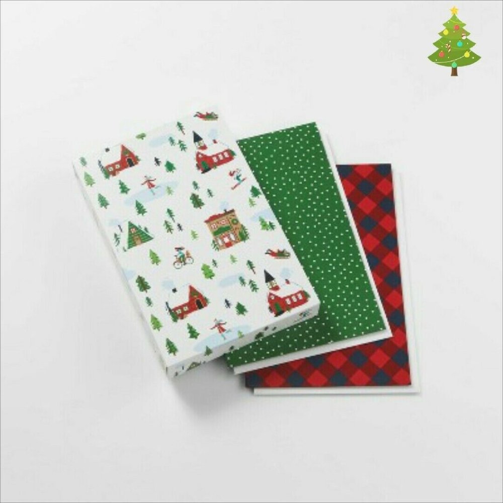Wondershop Wintery Scene Gift Shirt Box 3 Pack 14.